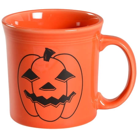 Open Box Homer Laughlin Fiesta Spooky Pumpkin 12 Oz Java Mug 10633890