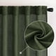 thumbnail image 2 of Cortinas MIULEE de lino verde oliva, 183 x 183 cm, para dormitorio y sala, 2 of 7