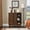 Walnut MDF2, variant on LHKJ Rattan Sideboard Cabinet, Adjustable Shelf, Light Wood