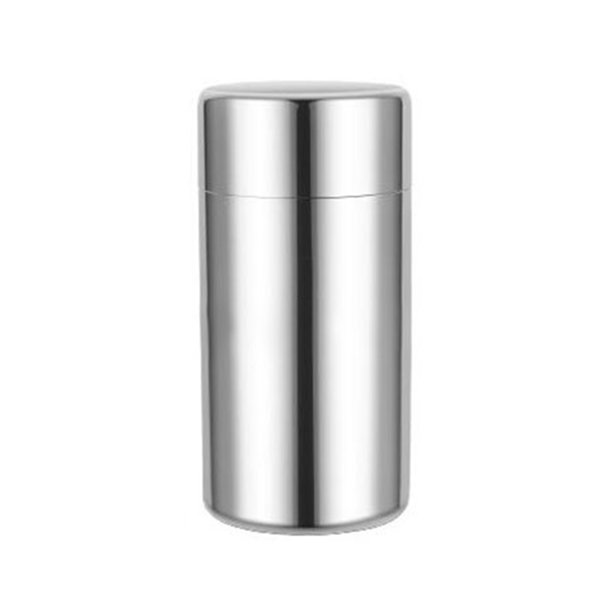 Tea Tins Canister with Sealed Double Lids Portable Tea Storage