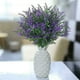 thumbnail image 3 of Lavanda artificial Plantas de flores falsas Resistentes a los rayos UV Arbustos verdes de plástico MABOTO Rosa, 3 of 7