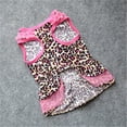 thumbnail image 4 of Cute Leopard Summer Pet Puppy Dress Small Dog Cat Pet Clothes Apparel L, 4 of 4