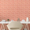 thumbnail image 3 of Ambesonne Retro Peel & Stick Wallpaper for Home, Pastel Deformed Circles, 13"x36", Burnt Sienna Dark Peach, 3 of 6