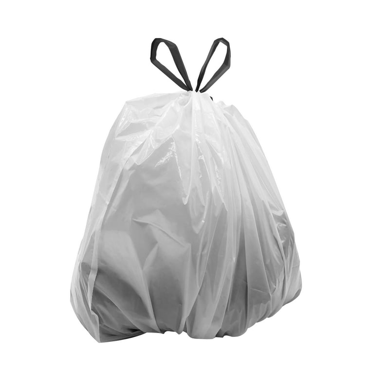 Innovaze 13 gal. Kitchen Trash Bags with Drawstring (270-Count), White