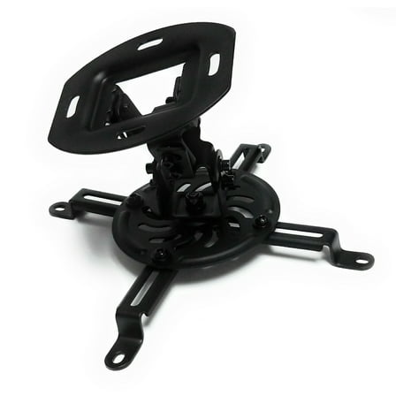 Universal Projector Ceiling Mount - 30 lbs Capacity - Black