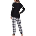 thumbnail image 4 of Avidlove Maternity Nursing Pajama Set for Breastfeeding Loungewear Sets Women Fall Long Sleeve Top and Jogger Pants for Pregnant and Postpartum, 4 of 7