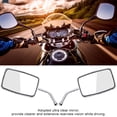 thumbnail image 3 of Motorbike Handlebar Mirror, Collision Resistance Motorcycle Rearview Mirror  for Street Bike, 3 of 7