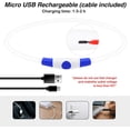 thumbnail image 4 of Light Up Dog Collars, Single-Color USB Rechargeable LED Dog Collar 1 Count, TPU Cuttable Size Glow Collar for Dogs, Dog Collar Light, Please Do Not Use Fast Charging, 4 of 6
