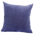 thumbnail image 1 of Funda de almohada de pana cuadrada para la cintura, 20'' y 24'' Azul 50 x 50 cm, 1 of 9