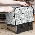 thumbnail image 7 of Yiaed Bicycle Print Two Slice Bread Machine Cover, Universal Size Kitchen Appliance Cover for Bread Machine,Bread Machine Cover, 7 of 7