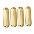 thumbnail image 3 of Ganchos de pared plegables para baño, 4 unidades, giratorios a 90 degree, montaje sencillo, multiusos Dorado, 3 of 9