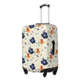 thumbnail image 2 of Haiem Flower Leaves Luggage Cover Printed Suitcase Covers for Luggage Elastic Washable Suitcase Protector Fits 18-32 Inch Luggage-X-Large, 2 of 9