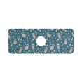 thumbnail image 7 of Yayeee Faucet Mat for Kitchen Sink 14.7" Diatomite Long Splash Guard Pad, Blue Raccoon Star Pattern, 7 of 7