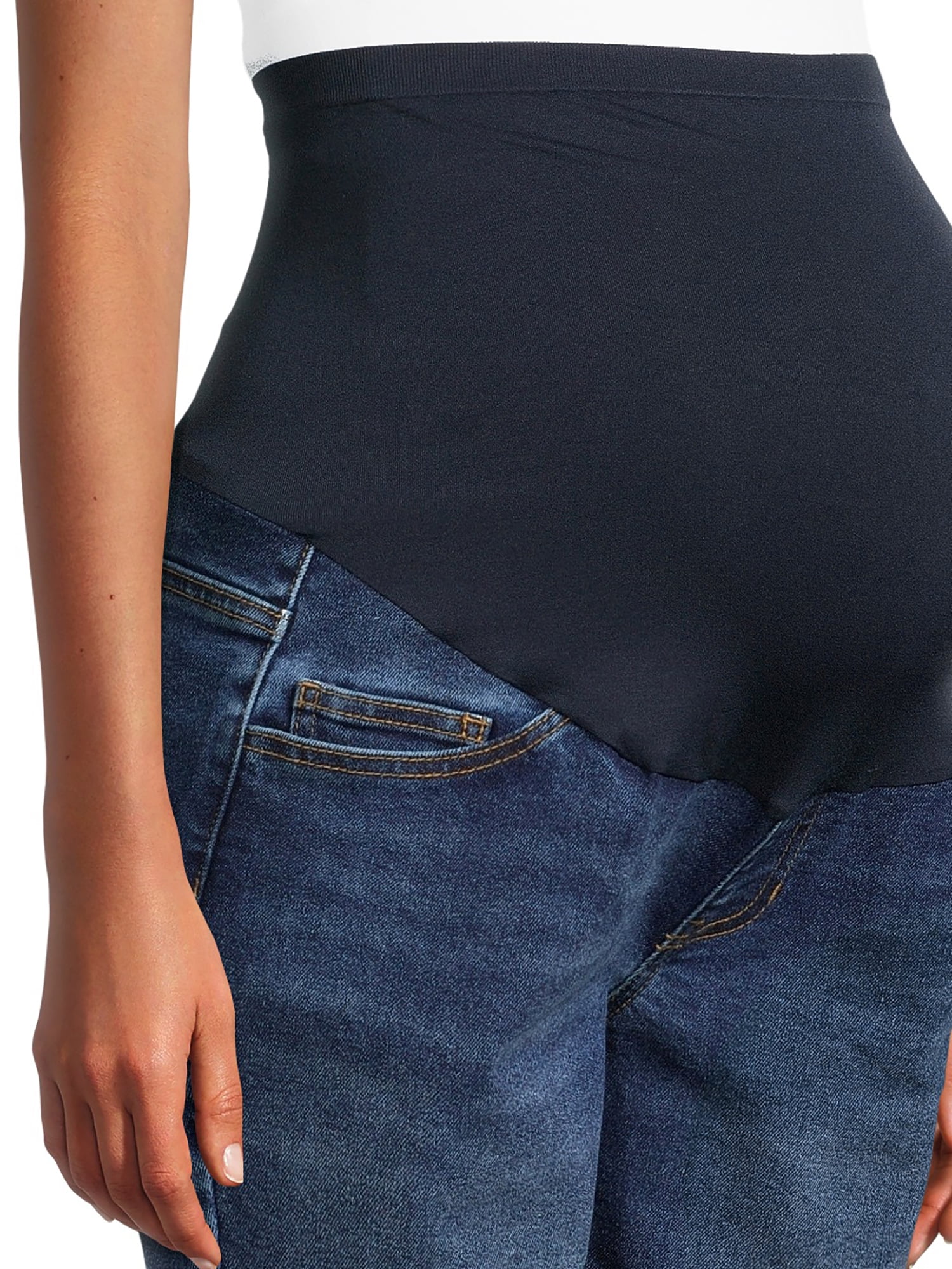 Time And Tru Women's Maternity Bermuda Shorts