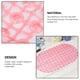 thumbnail image 4 of Bewildely Alfombrilla para bañera de baño, diseño de ventosa Simple, alfombrillas para bañeras de ducha, masajeador de pies de PVC, cojín Juegos de accesorios de baño Como se muestra, 4 of 6