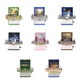 thumbnail image 2 of MesaSe 3D Mini Dinosaurs Keychains Fold Book Keychain Dinosaur World Pendant Keyring for Kid Children Dinosaur Party Favors, 2 of 12