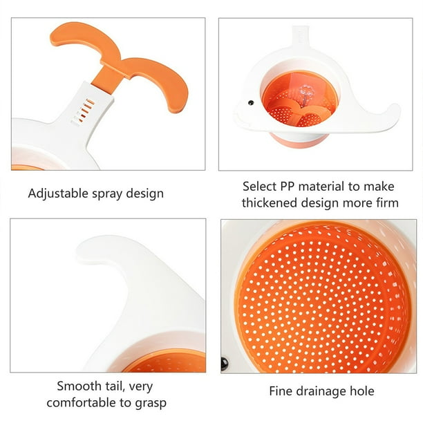 Passoire Evier, Filtre Evier Encliquetable, Robinet Suspendu