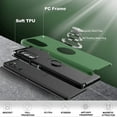 thumbnail image 6 of for Moto G 5G 2022 Case with HD Screen Protector, [Military Grade] Shockproof Protection Case with 360° Magnetic Built-in Ring Holder Kickstand Phone Case for Motorola Moto G 5G 2022, Green, 6 of 14
