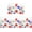 Botanicalgla24150, variant on Kitchen Rugs and Mats,Red Blue Poppy Flower Independence Day 2 Piece Anti Fatigue Area Runner Rug Set Comfort Standing Floor Mat,Country Plant on White Non Slip Absorbent Doormats for Laundry