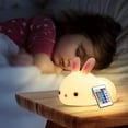 thumbnail image 1 of Luz de noche para bebé, lámpara de noche, luz de noche recargable para niños, luz de noche de conejo Baby Miffy, luz de noche LED eléctrica para niñas, niños y adultos, lámpara táctil,, 1 of 5