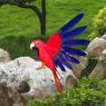 thumbnail image 4 of Estatua de pájaros falsos Colco modelo loro de simulación para césped decoración Patio hogar jardín Estilo C, 4 of 7