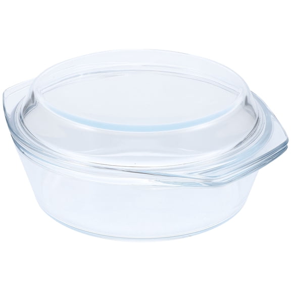 Glass Bowl Microwave Casserole Dish Kitchen Supplies Pasties Baking Pans Cooking Utensils