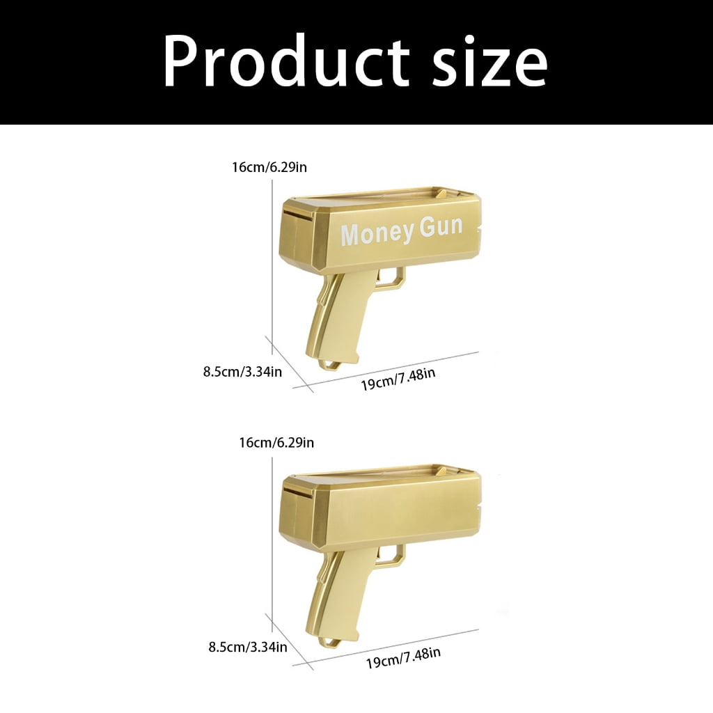 Zeiwohndc Confetti Launching Party Guns Shooter With 100 Paper Sheet Festival Essential