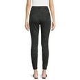 thumbnail image 4 of Time and Tru Women's High Rise Jeggings, Sizes XS-XXL, 4 of 5