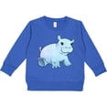 thumbnail image 2 of Inktastic Cute Baby Hippo Toddler Sweatshirt, 2 of 4