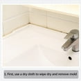 thumbnail image 3 of Mold Remover Gel,Wall Tile Glass Sealant Washing Machine Rubber Ring Mildew Remover,Biological Enzyme Formula Non-toxic Odorless,Surface Gel No Dripping,Works on Wood Metal Plastic, 3 of 6