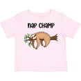 thumbnail image 3 of Inktastic Nap Champ Cute Sleeping Sloth Boys or Girls Toddler T-Shirt, 3 of 5