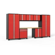 NewAge Products Pro 3.0 Series Red 8 Piece Cabinet Set