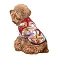 thumbnail image 4 of Bingfone Coral Reef Dog Clothes Hoodie, Pet Winter Coat,Puppy Sweatshirts for Small Dogs Boy Girl,Suitable for All Breeds-Large, 4 of 6