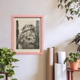 thumbnail image 6 of Vintage Views of Venice VI - Framed Print w/glass - Sunset Pink, 6 of 7