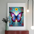thumbnail image 2 of Diamond Art Kit for Adults, Classic Butterfly Print No.1012 Diamond Painting for Adults Beginners, 5D DIY Diamond Art Painting Kits, Colorful Diamond Painting Craft for Home Decor 12x16, 2 of 7
