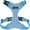 Harness (Baby Blue), variant on Voyager Step-In Lock Cat Harness - Adjustable Step-In Vest Harness for Small and Large Cats by Best Pet Supplies