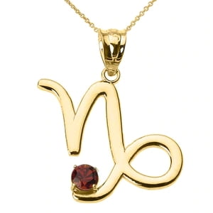 Details about   Solid 14K Yellow Gold Diamond Sagittaurius Zodiac In Rope  Pendant Necklace 
