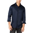 thumbnail image 1 of INC - Camisa con botones para hombre, color azul, XS, 1 of 1