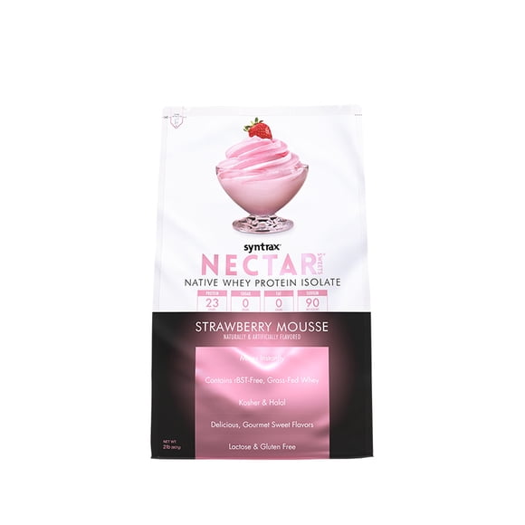 SYNTRAX NECTAR STRAWBERRY MOUSSE 2 LBS