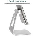 thumbnail image 3 of Foldable Tablet Phone Stand for iPad Air Pro iPhone X 8 7 6 Plus Samsung Galaxy Tab Android Smartphones Tablets (4-8 Inch) E-Reader, 3 of 6