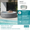 thumbnail image 3 of Bestway SaluSpa Hawaii 6-8 Person Inflatable Hot Tub, Round Energy-Efficient Spa, 93"x28", 3 of 8