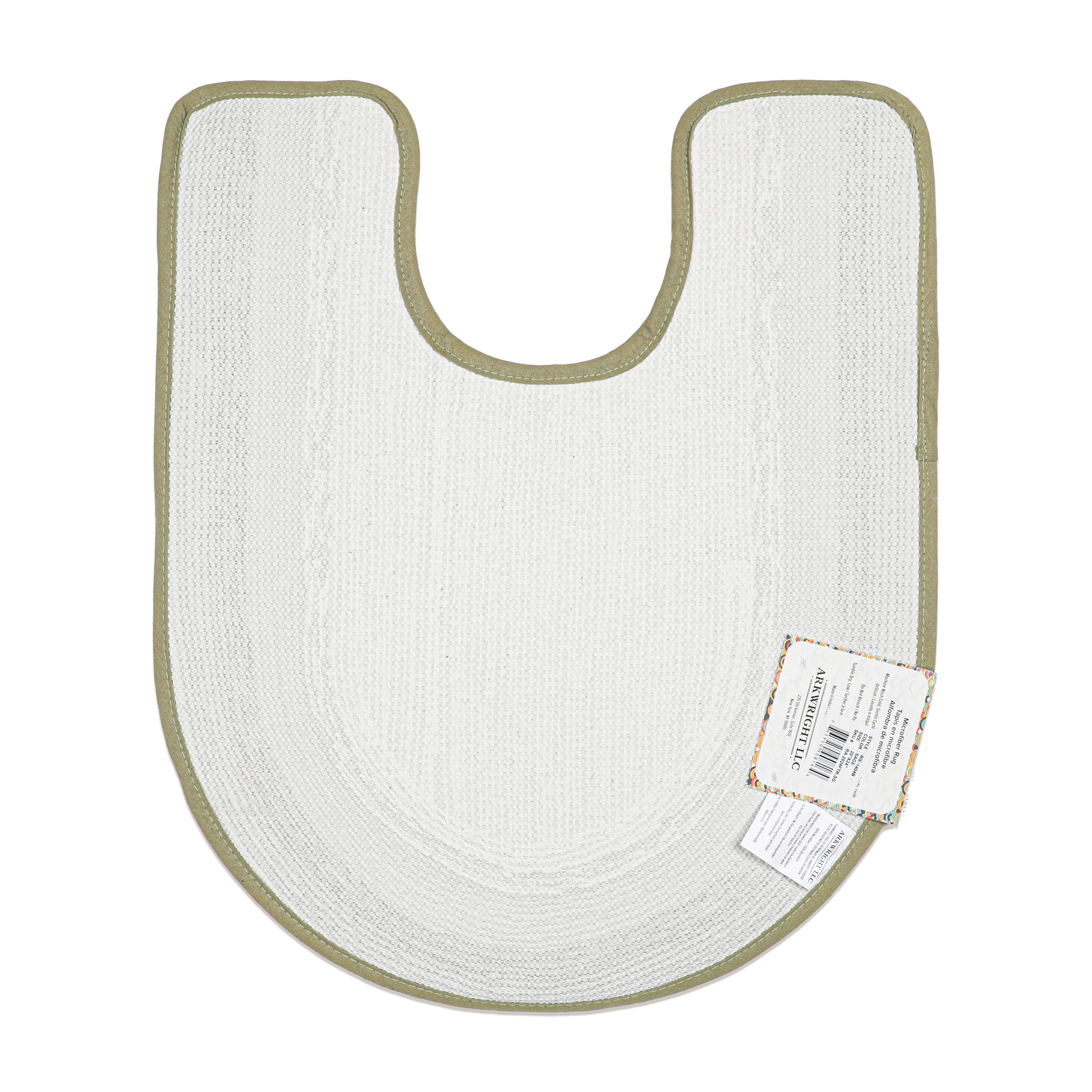 Arkwright Fast Track Toilet Contour Rug, 20x24, Color Options, Microfiber Material - image 2 of 4
