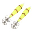 thumbnail image 4 of Squid Hook, Cuttlefish Hook Luminous Built In Steel Wire  For Fishing Yellow, 4 of 8