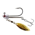 thumbnail image 4 of Minigancho 3D Eyes Jig Head con cuchara Cebo artificial Lead Jig Hook para señuelo de gusano suave Sywqhk Para Estrenar, 4 of 9