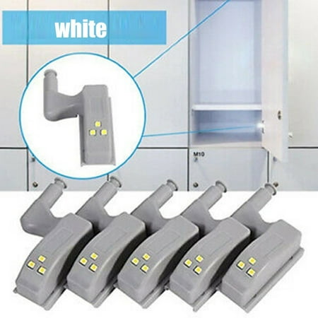 

LED Cabinet Hinge Sensor Night Light For Cupboard Closet Wardrobe Kitchen Lamp