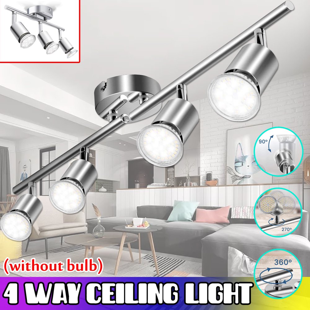 UL Listed 3/4 Way Light Multidirectional Flush Mount Ceiling Fixture