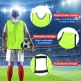thumbnail image 3 of Chaleco de fútbol Pennies camiseta de fútbol chalecos de entrenamiento deportes de equipo Pinnies camisetas de práctica de fútbol juvenil 6 uds, 3 of 5