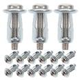 thumbnail image 3 of Shisuyan 20pcs Nut Insert Petal Nut Expansion Nut Thread Nut Insertion Thread Petal Nut, 3 of 9
