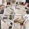 thumbnail image 5 of 5'x8' Area Rugs, Boho Indoor Outdoor Area Rug for Living Room Bedroom, Abstract Geometric Lines Color Blocks Washable Bathroom Rugs Kitchen Floor Carpet Mats Home Decor Aesthetic, 5 of 8