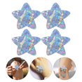 thumbnail image 4 of 50 unidades de apósitos adhesivos portátiles con purpurina en forma de estrella para heridas., 4 of 8